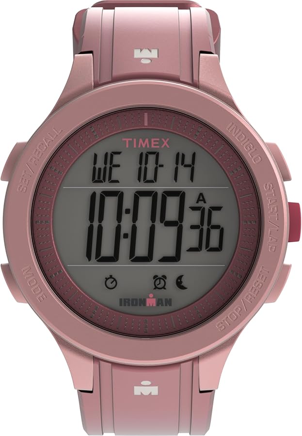 Amazon.com: Timex Unisex Ironman Triathlon T200 42mm Watch - Pink